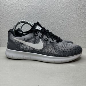 Nike Free RN Gray White Running Shoes